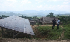 Điện mặt trời, cho tương lai no ấm của bản nghèo vùng biên